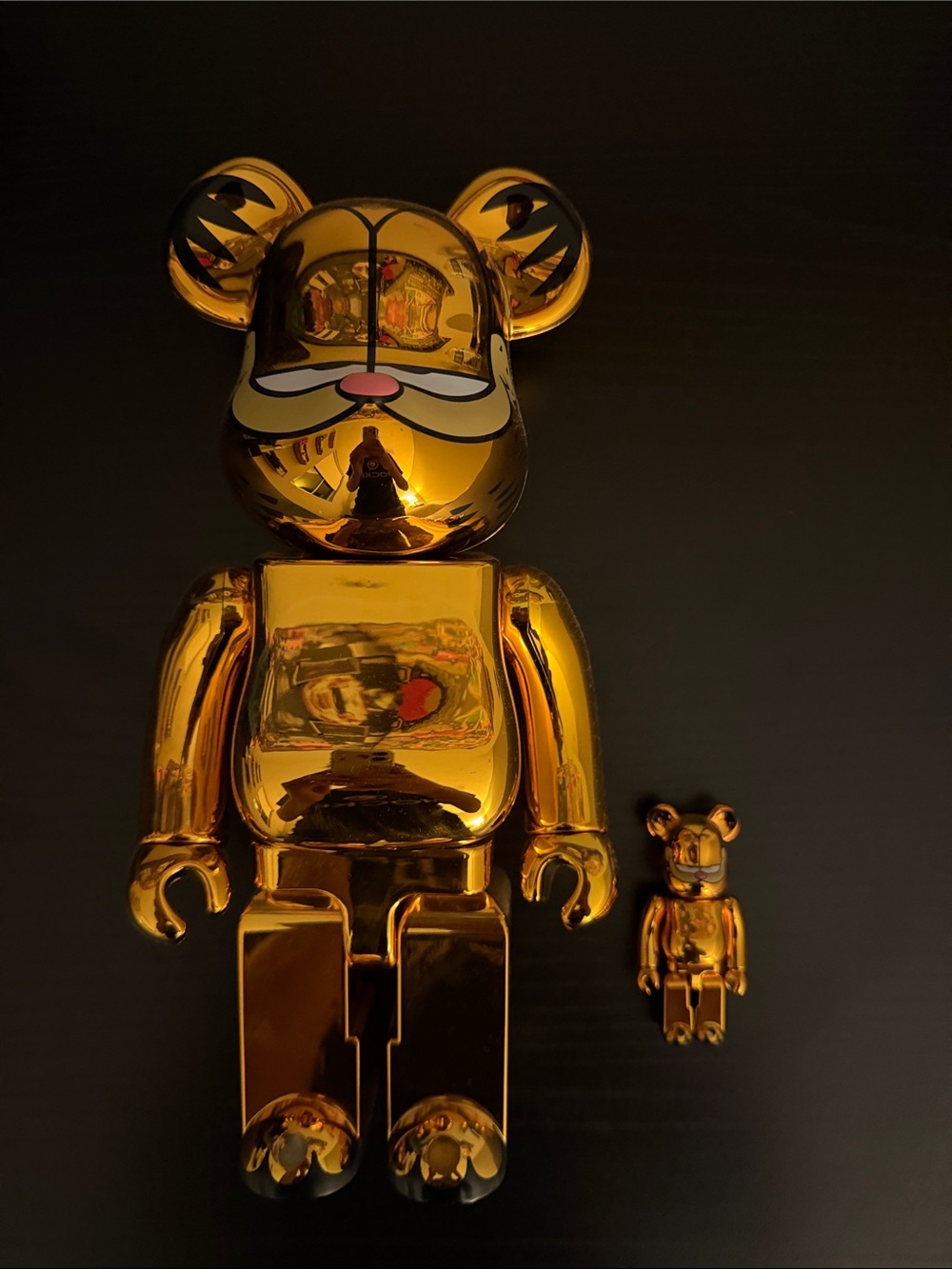 Rare Garfield Bearbrick 400 x 100